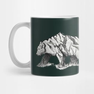 Peak Bear (White) Mug